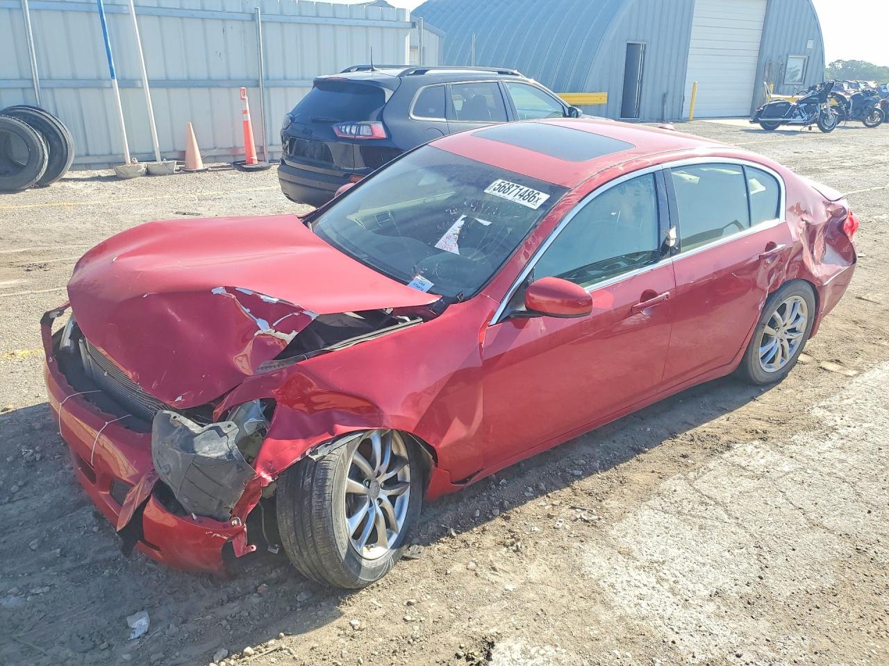 JNKBV61F38M256684 · 2008 INFINITI G35