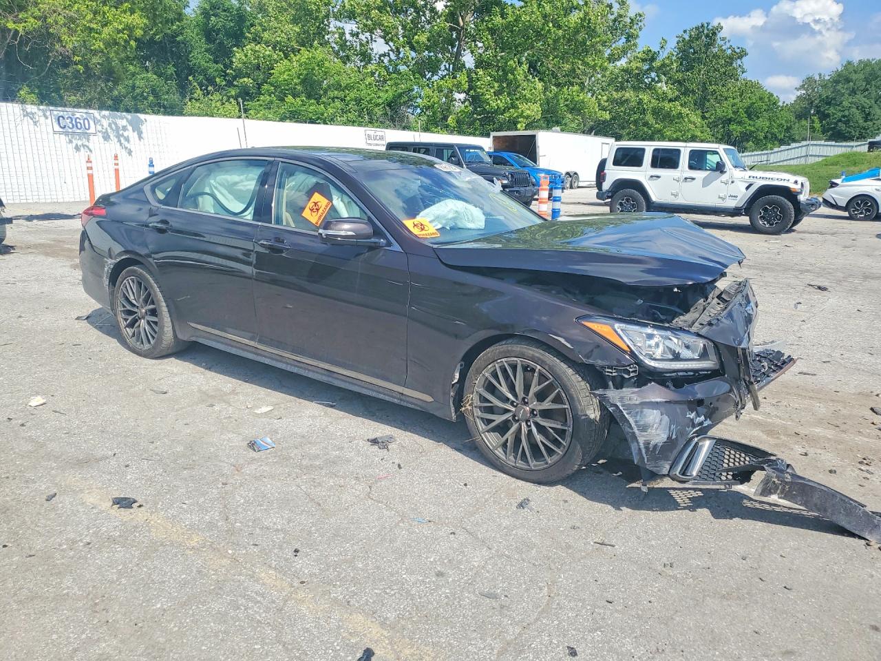 KMTFN4JE9KU325501 · 2019 GENESIS G80 · 4/12