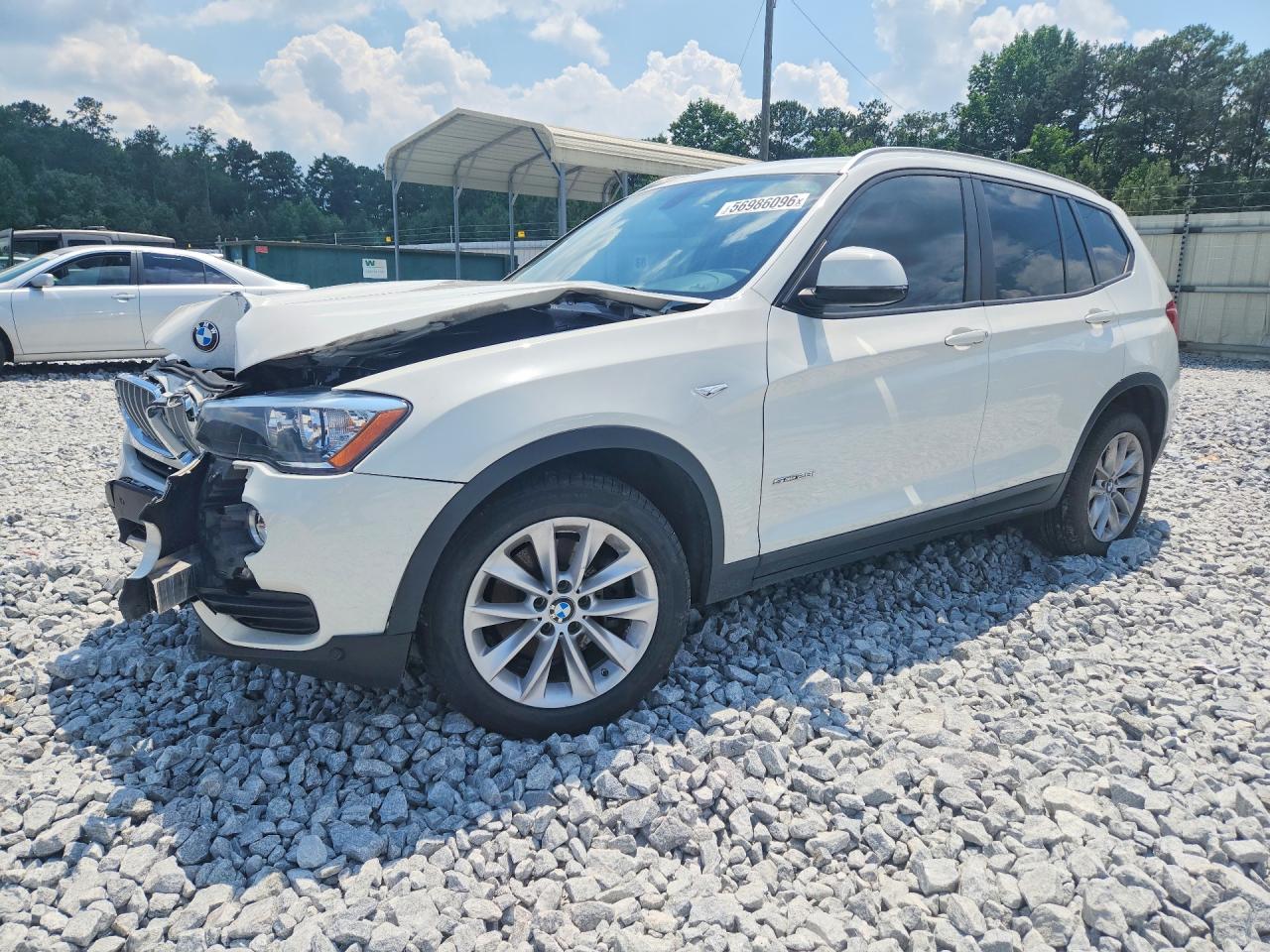 5UXWZ7C35H0V90592 · 2017 BMW X3
