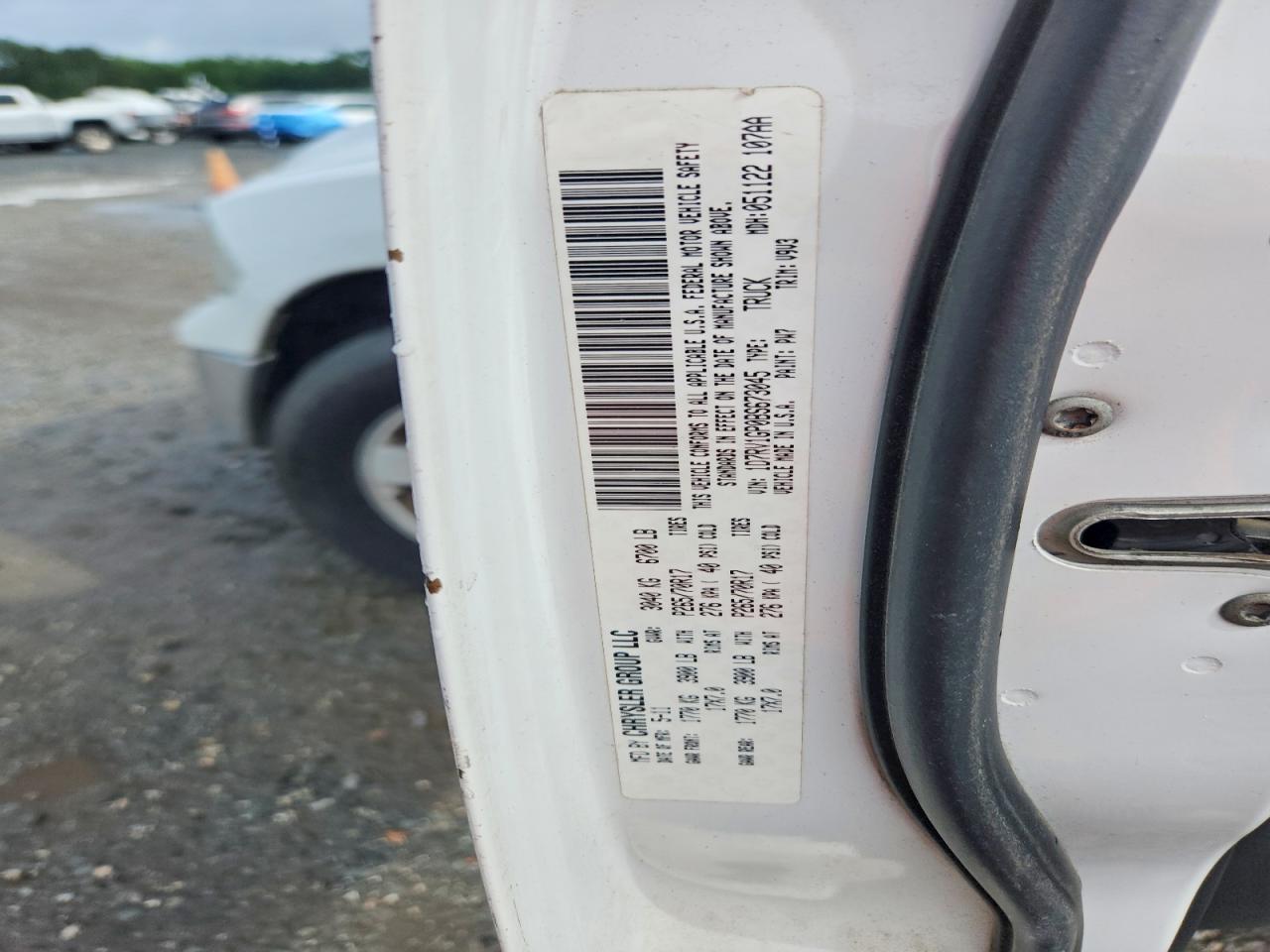 1D7RV1GP0BS673045 · 2011 DODGE RAM 1500 · 12/12