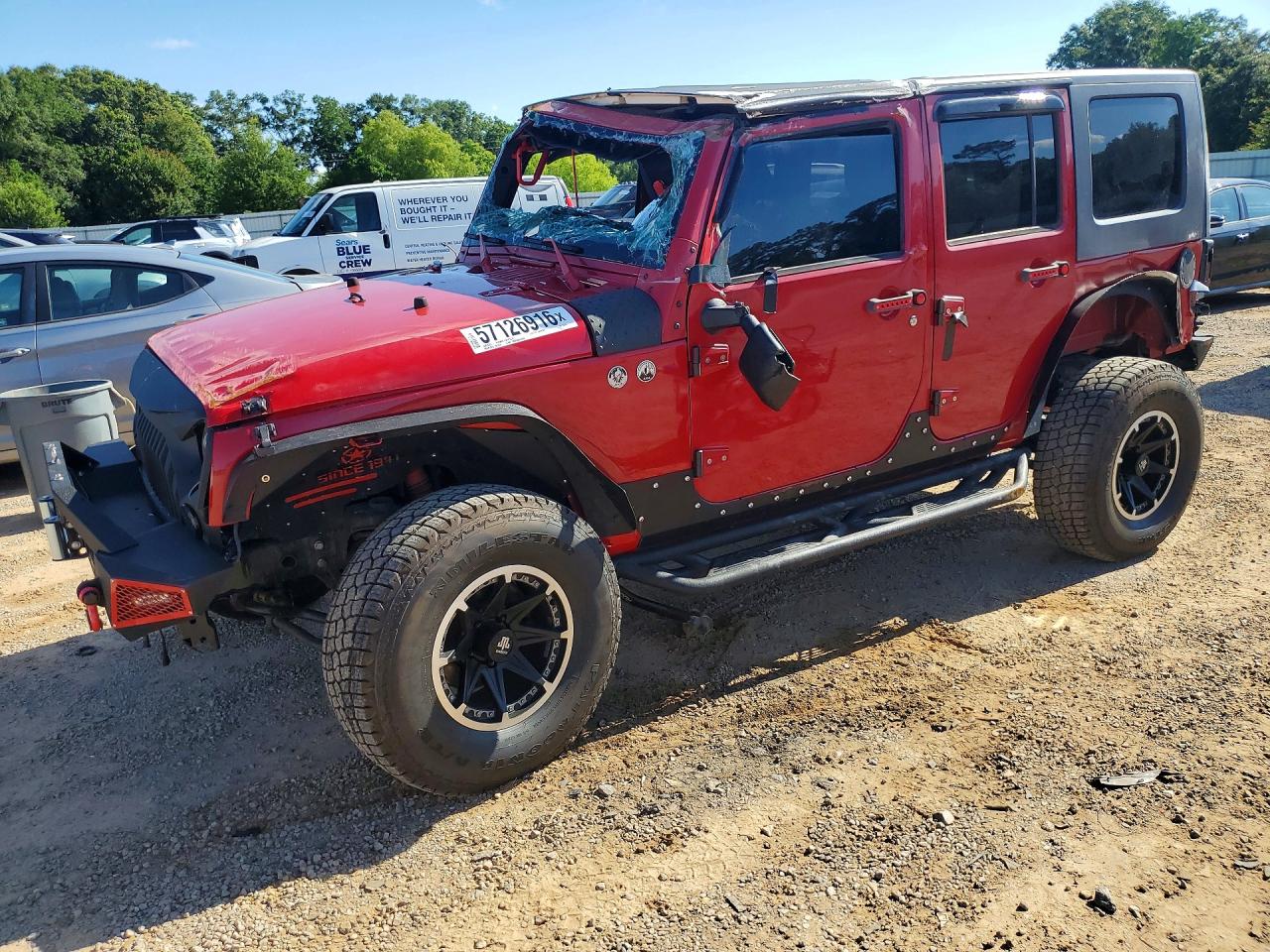 1C4BJWEG8CL100154 · 2012 JEEP WRANGLER UNLIMITED