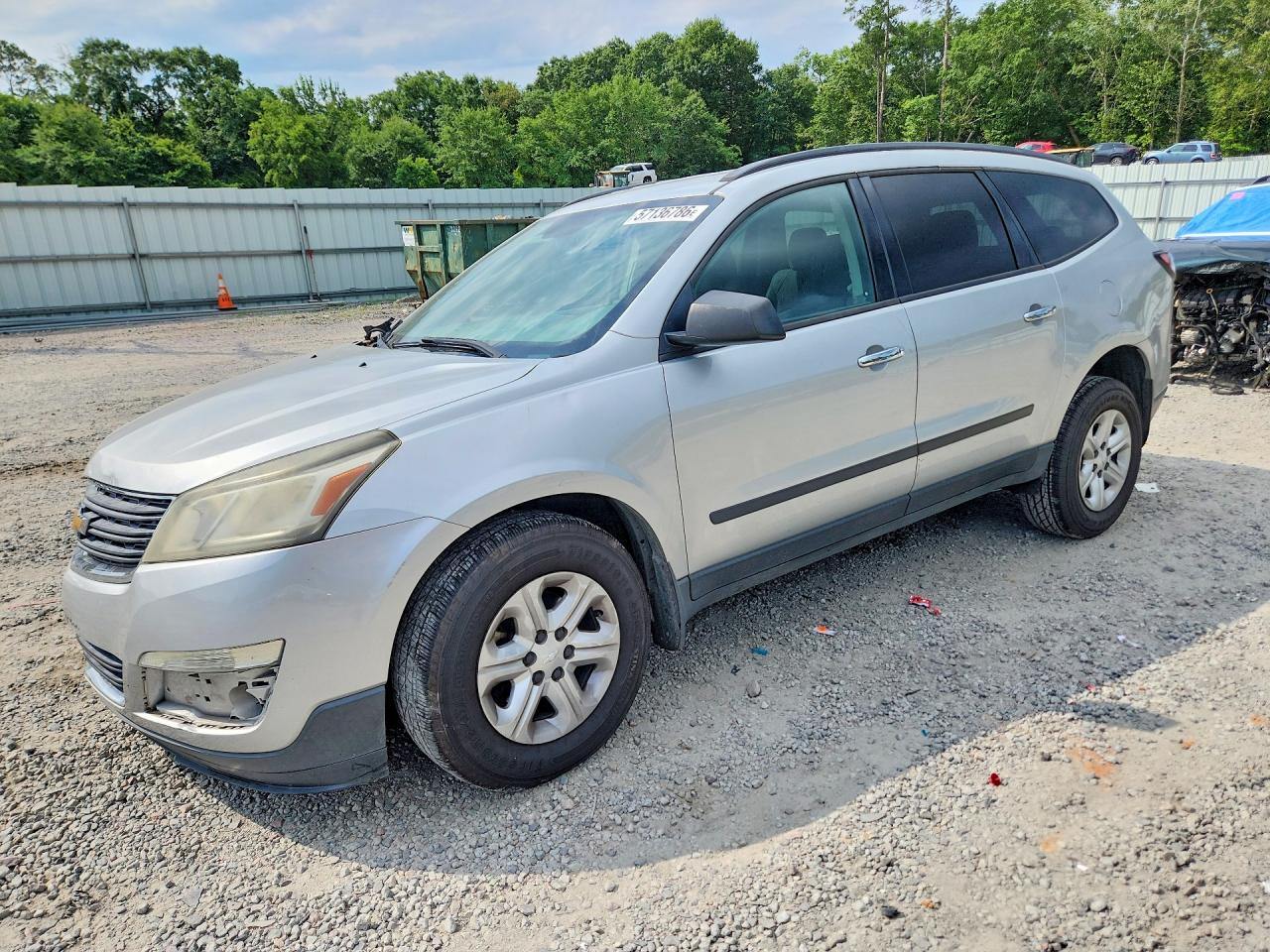 1GNKRFED5FJ131156 · 2015 CHEVROLET TRAVERSE