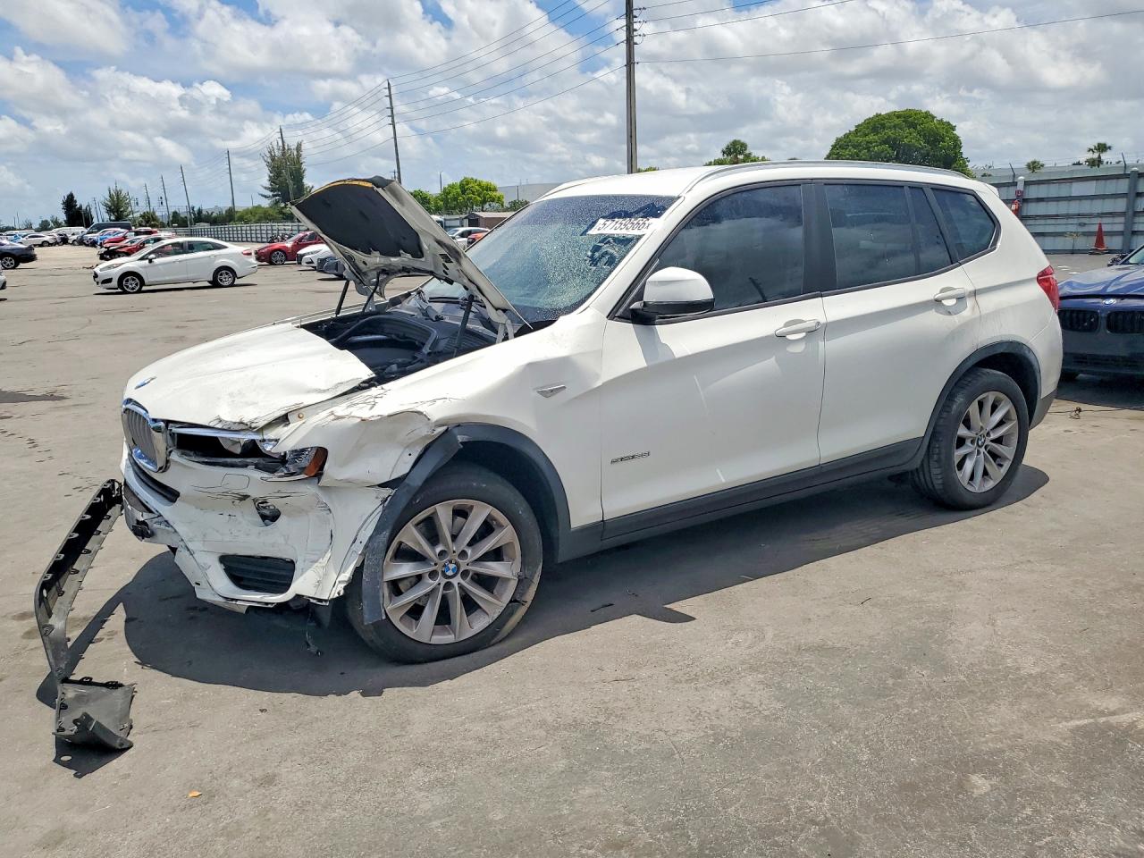 5UXWZ7C50H0V85883 · 2017 BMW X3