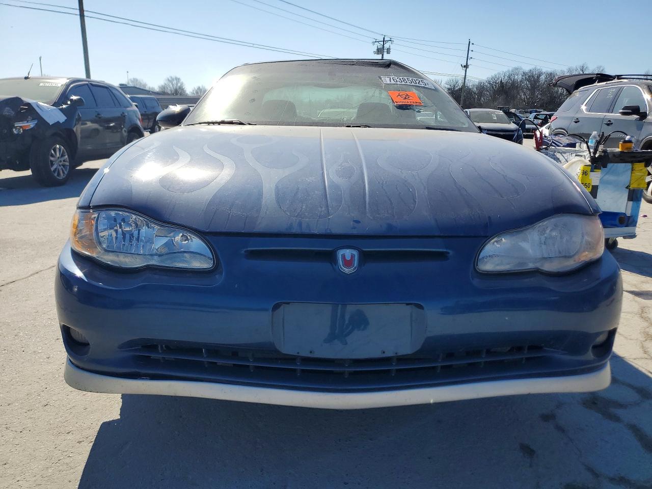 2G1WX12K539332920 · 2003 CHEVROLET MONTE CARLO · 5/12
