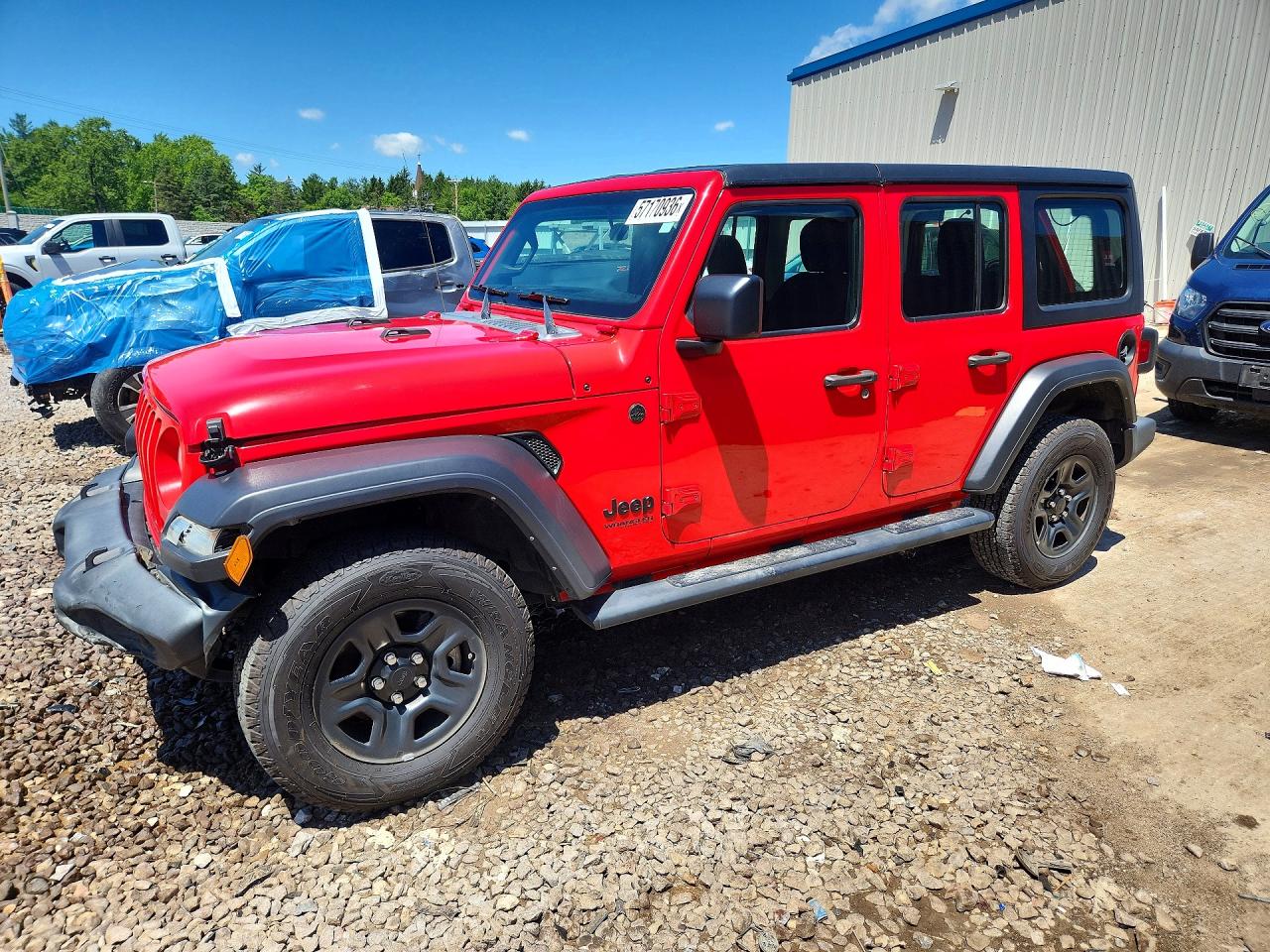 1C4HJXDN9NW270198 · 2022 JEEP WRANGLER UNLIMITED