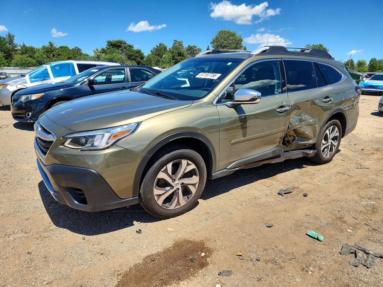 4S4BTAPC1M3113672 · 2021 SUBARU OUTBACK