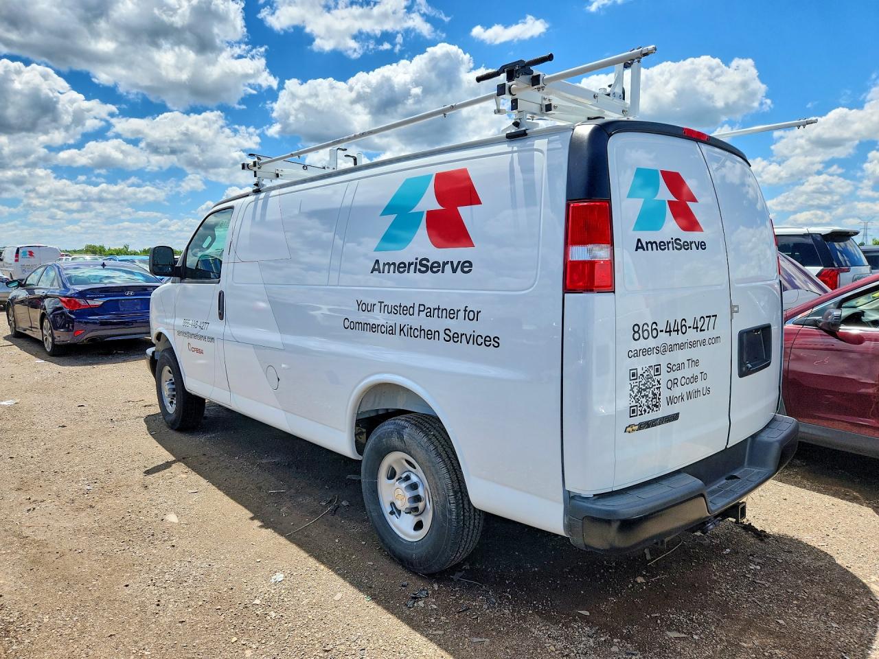 1GCWGAFP4S1280406 · 2025 CHEVROLET EXPRESS G2500 · 2/13