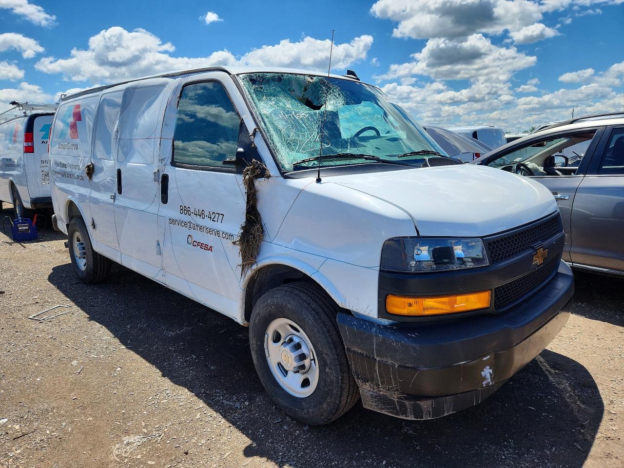 1GCWGAFP6S1280701 · 2025 CHEVROLET EXPRESS G2500 · 4/13