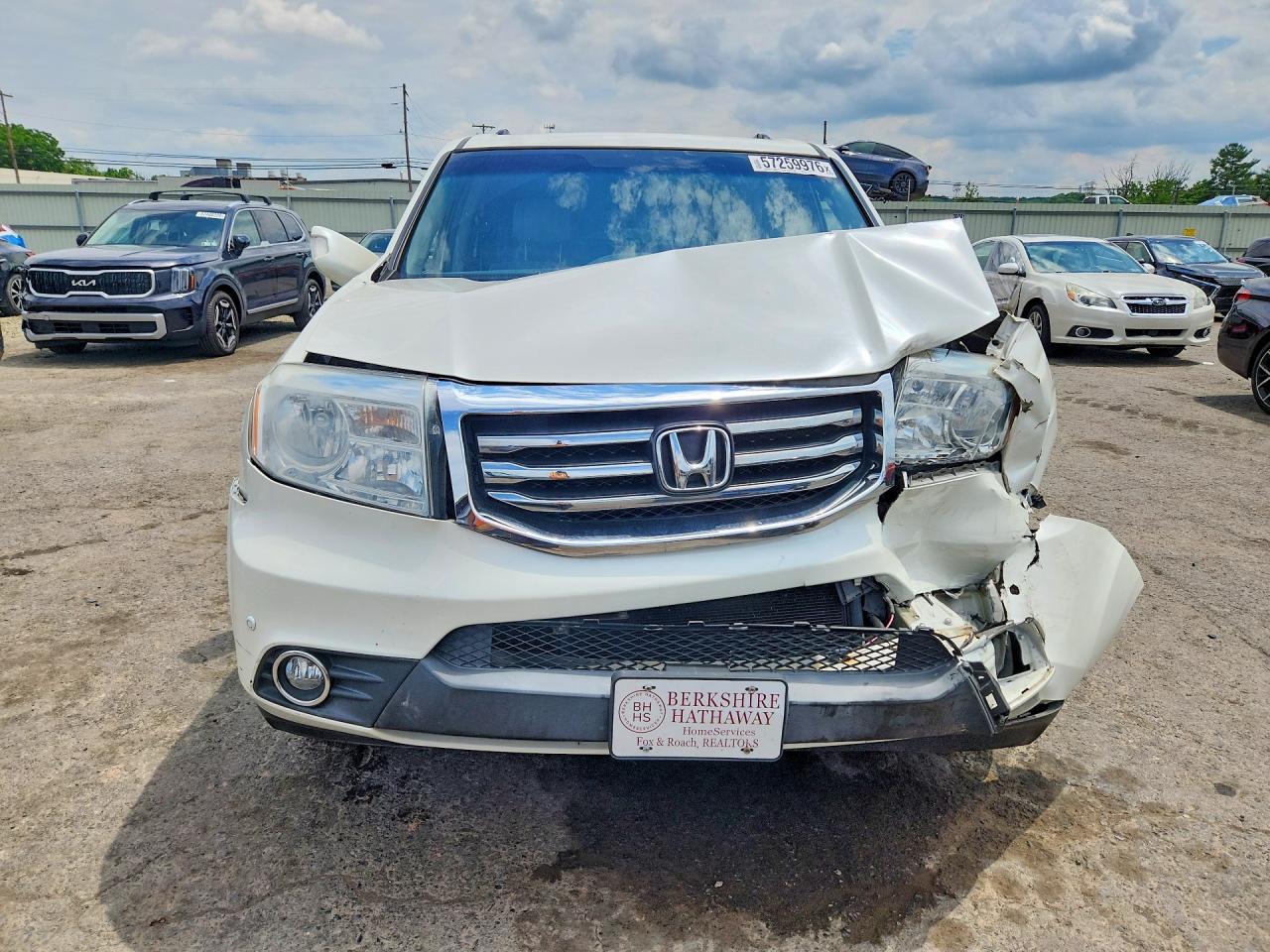 5FNYF4H98CB069763 · 2012 HONDA PILOT · 5/13