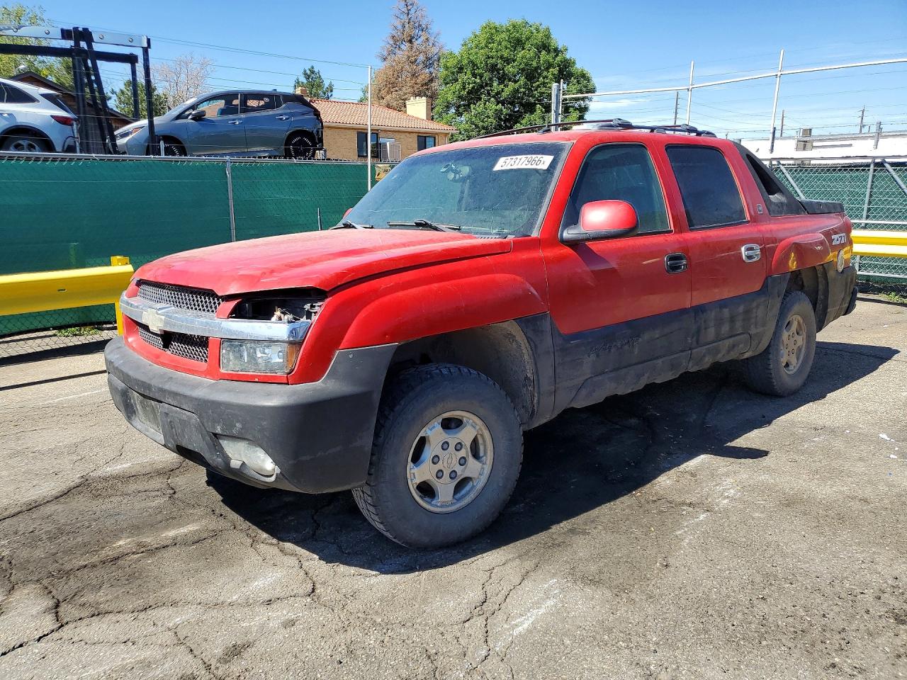 3GNEK13T83G267552 · 2003 CHEVROLET AVALANCHE