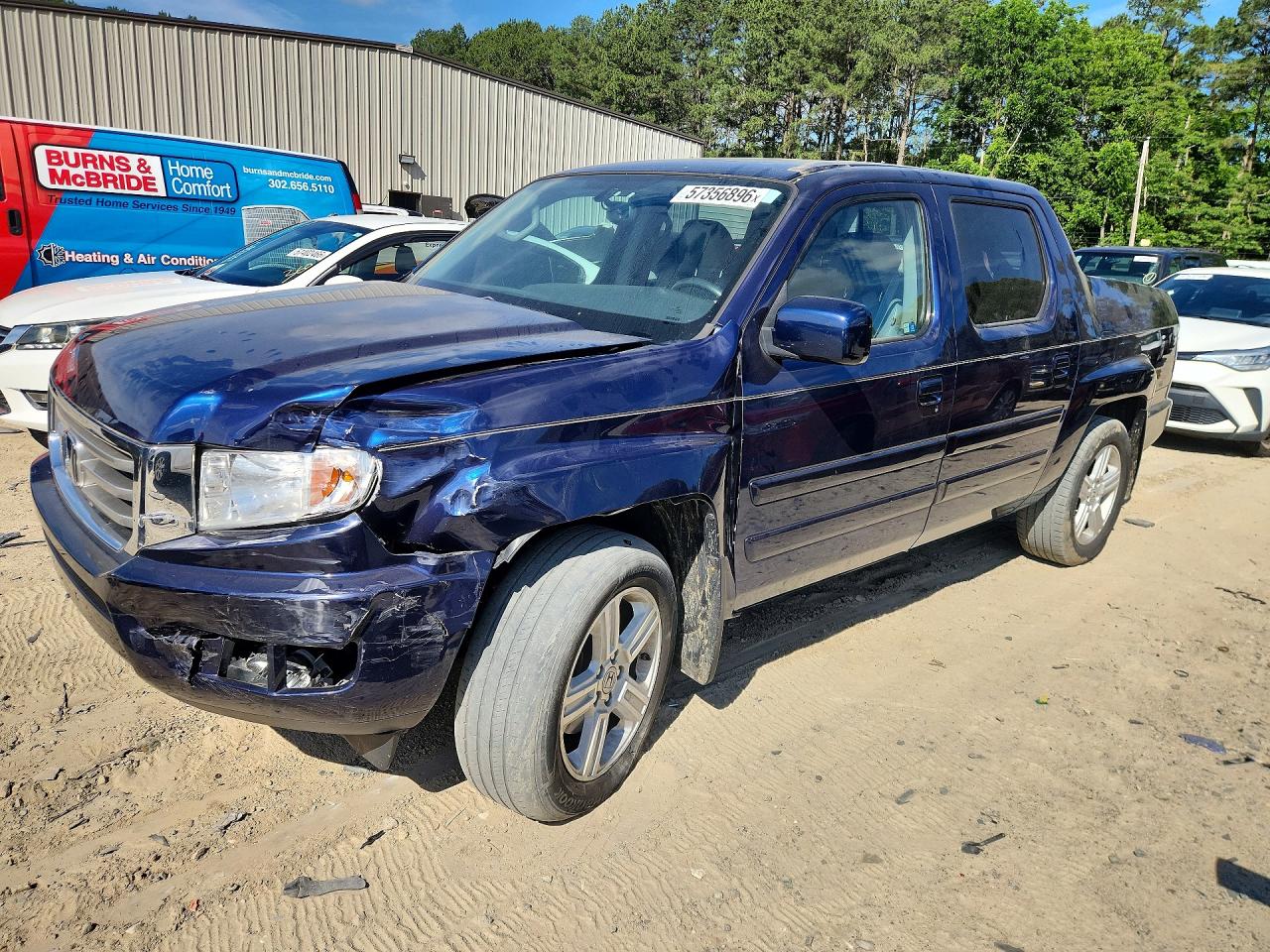 5FPYK1F50DB005042 · 2013 HONDA RIDGELINE
