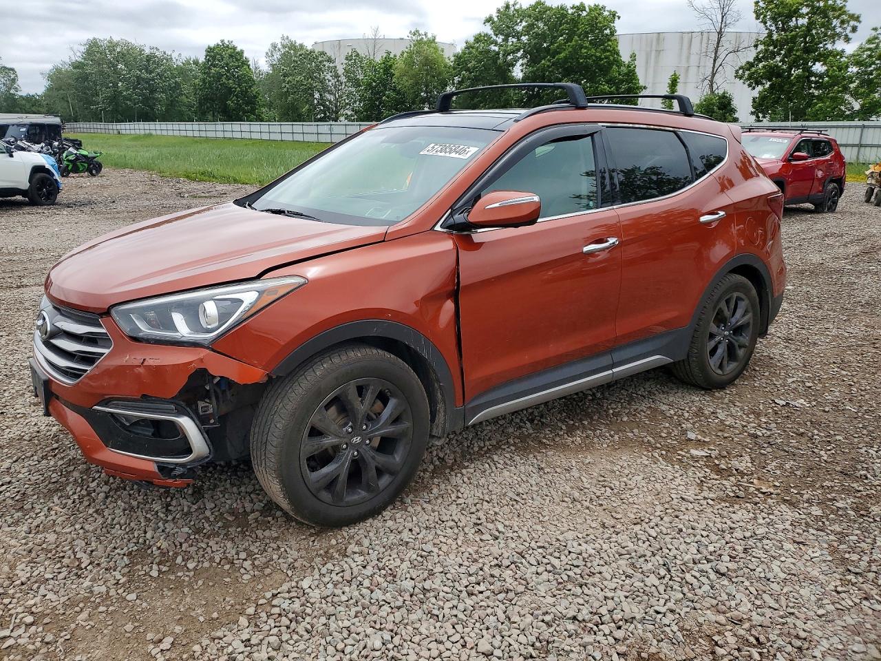 5XYZWDLAXJG520719 · 2018 HYUNDAI SANTA FE