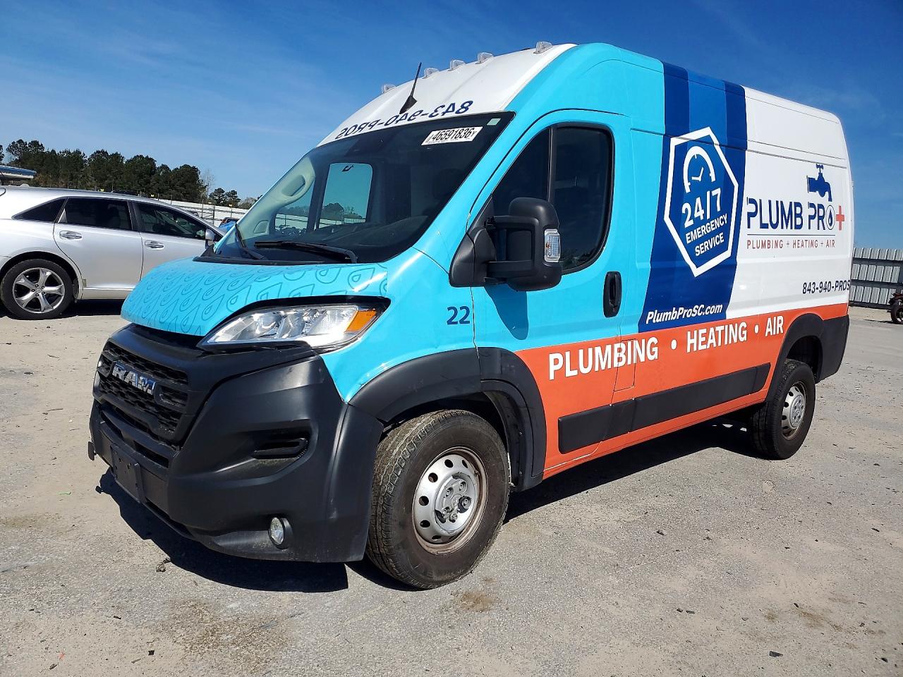 3C6LRVCG9PE591642 · 2023 RAM PROMASTER 1500