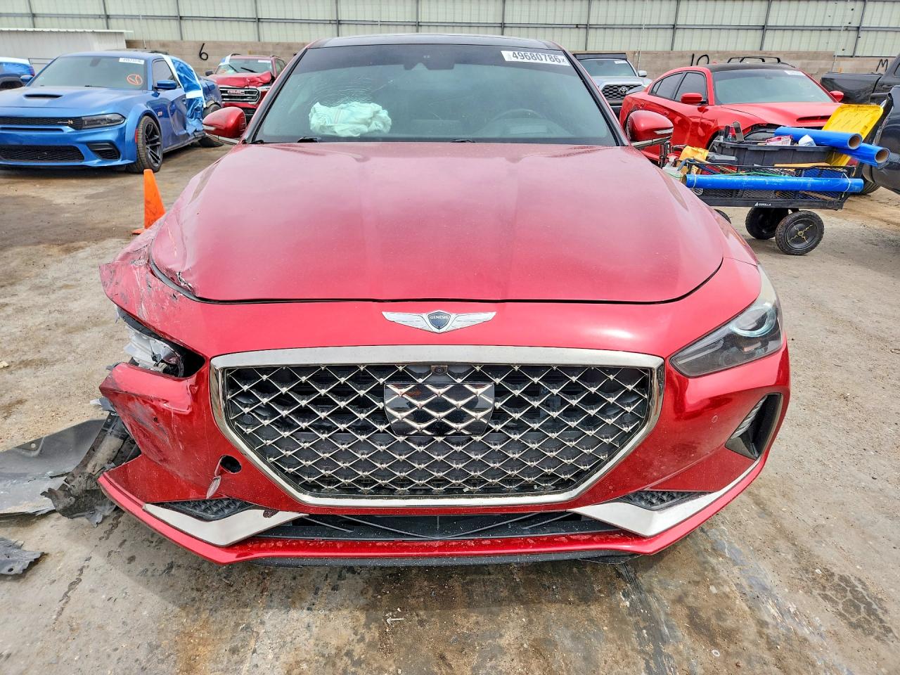 KMTG34LE9KU015758 · 2019 GENESIS G70 · 5/12