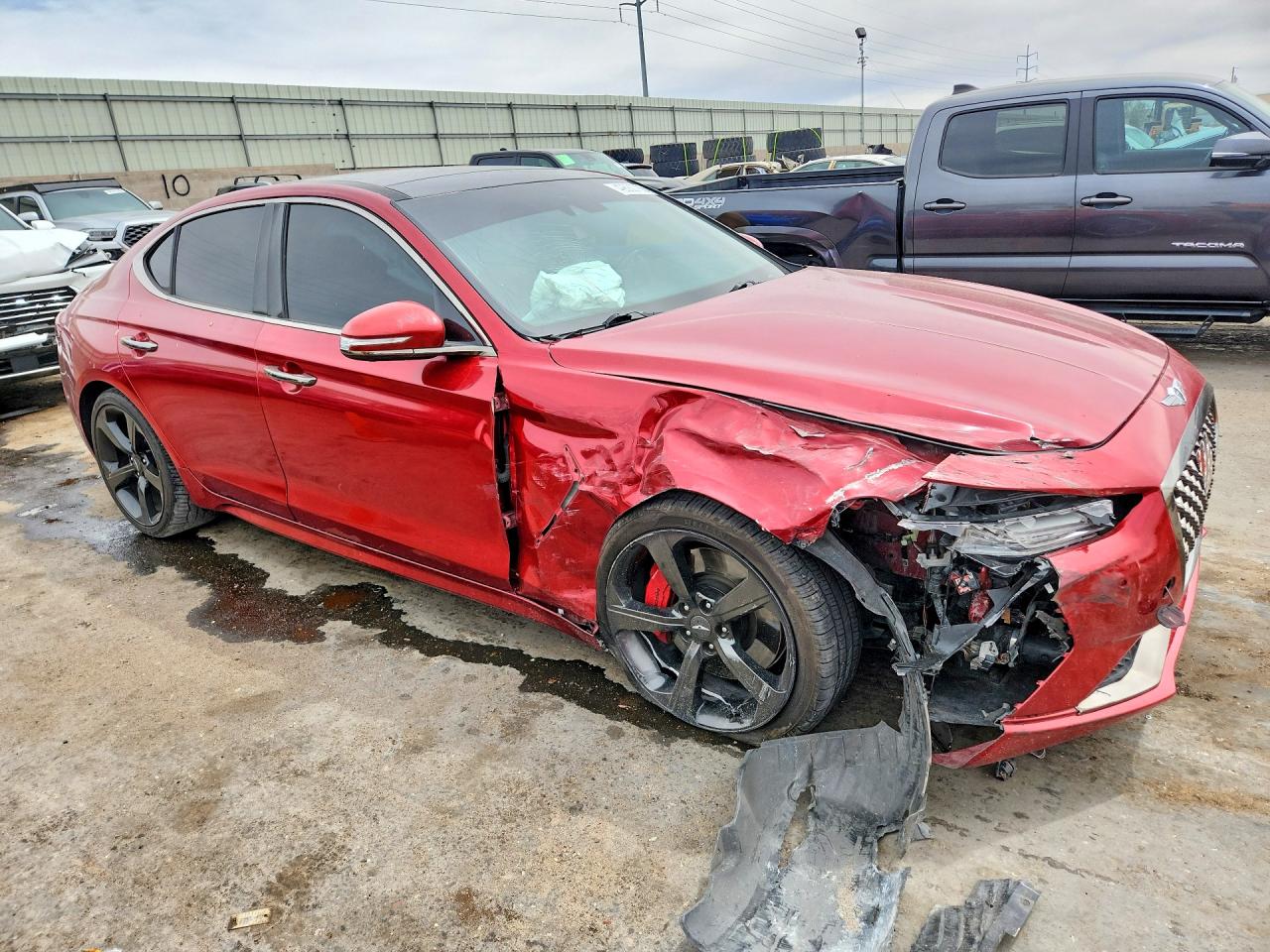 KMTG34LE9KU015758 · 2019 GENESIS G70 · 4/12