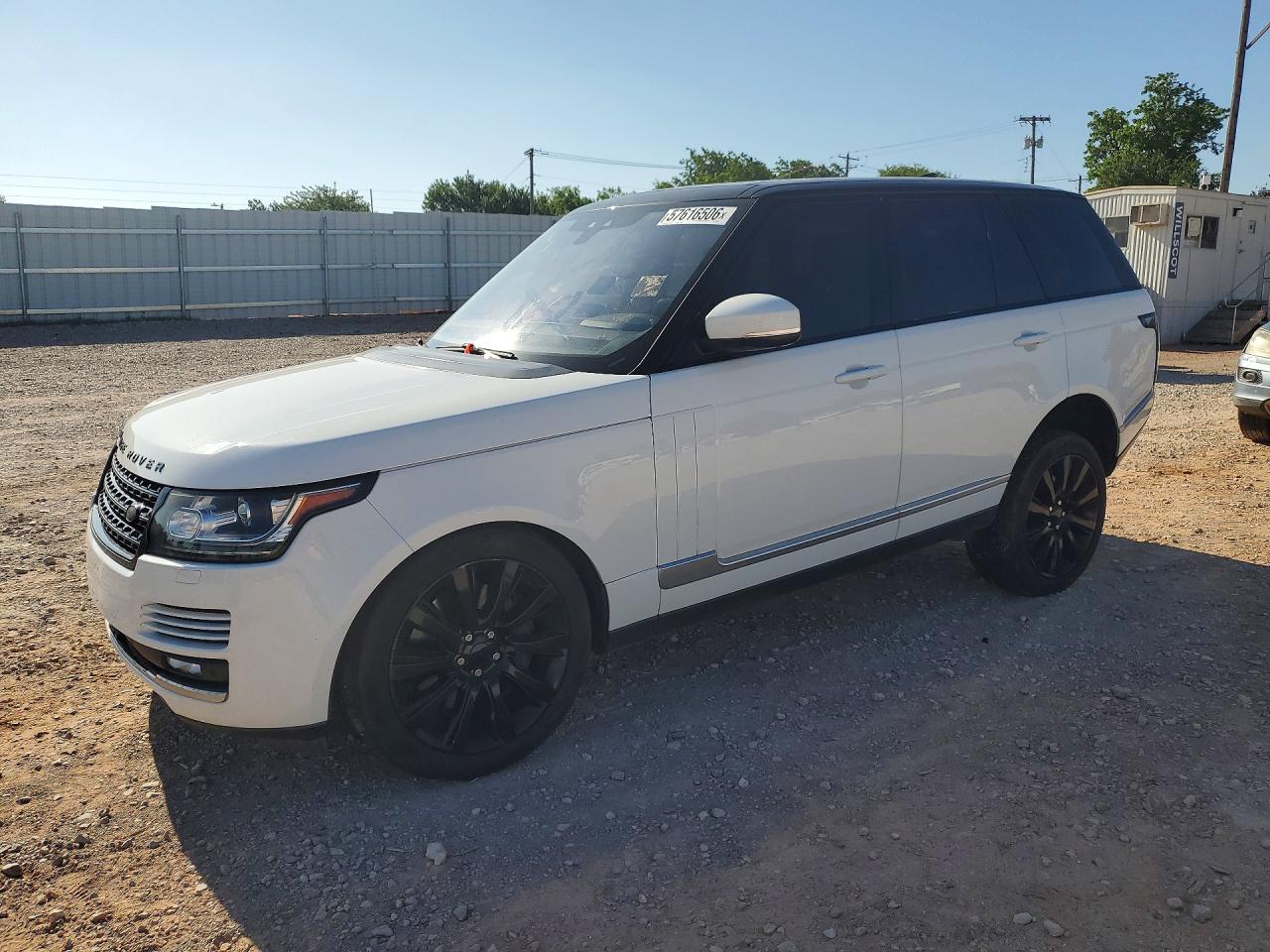 SALGS2FEXHA336521 · 2017 LAND ROVER RANGE ROVER