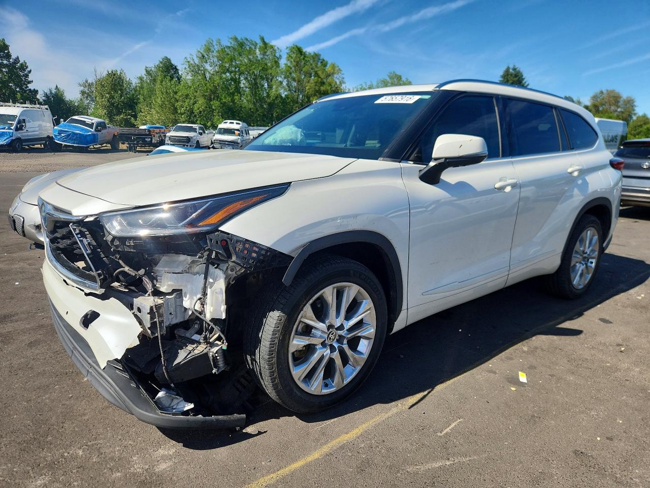 5TDYARAHXMS005007 · 2021 TOYOTA HIGHLANDER HYBRID