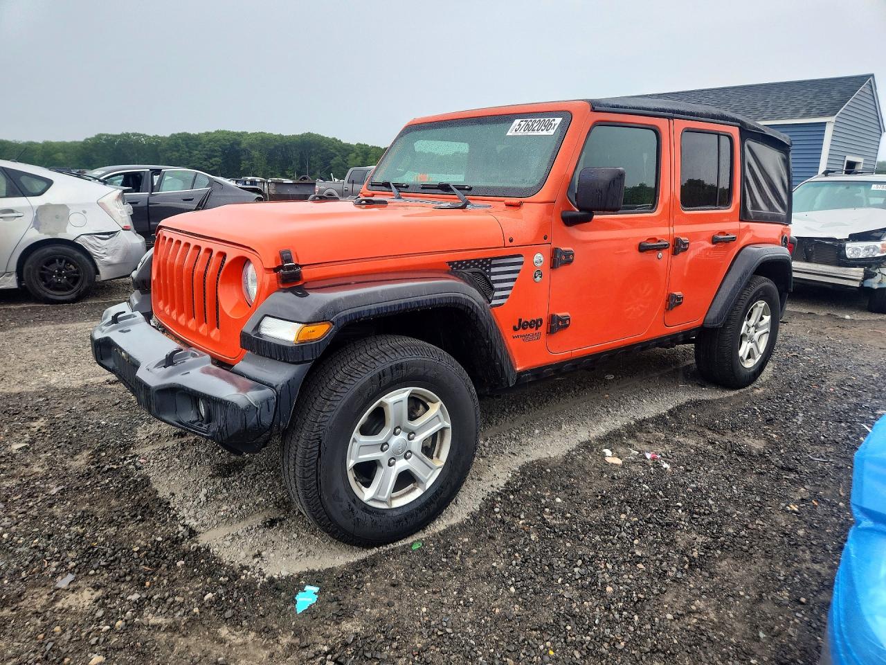 1C4HJXDG3KW691458 · 2019 JEEP WRANGLER UNLIMITED