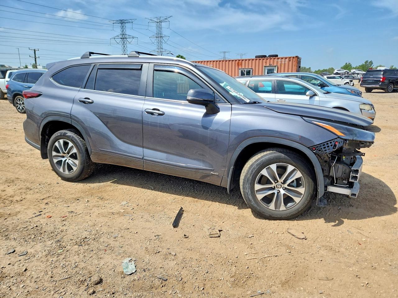 5TDKBRCHXRS142200 · 2024 TOYOTA HIGHLANDER HYBRID · 4/12