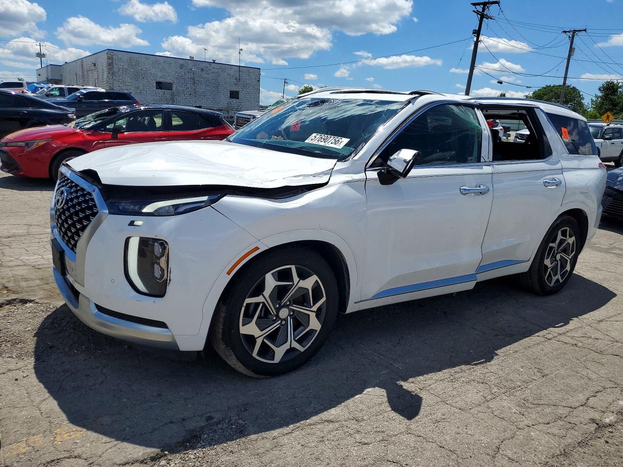 KM8R7DHE4MU230581 · 2021 HYUNDAI PALISADE