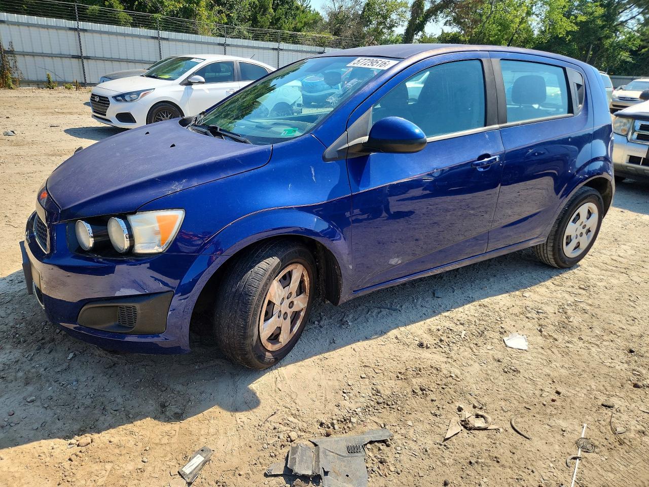 1G1JA6SHXD4127031 · 2013 CHEVROLET SONIC