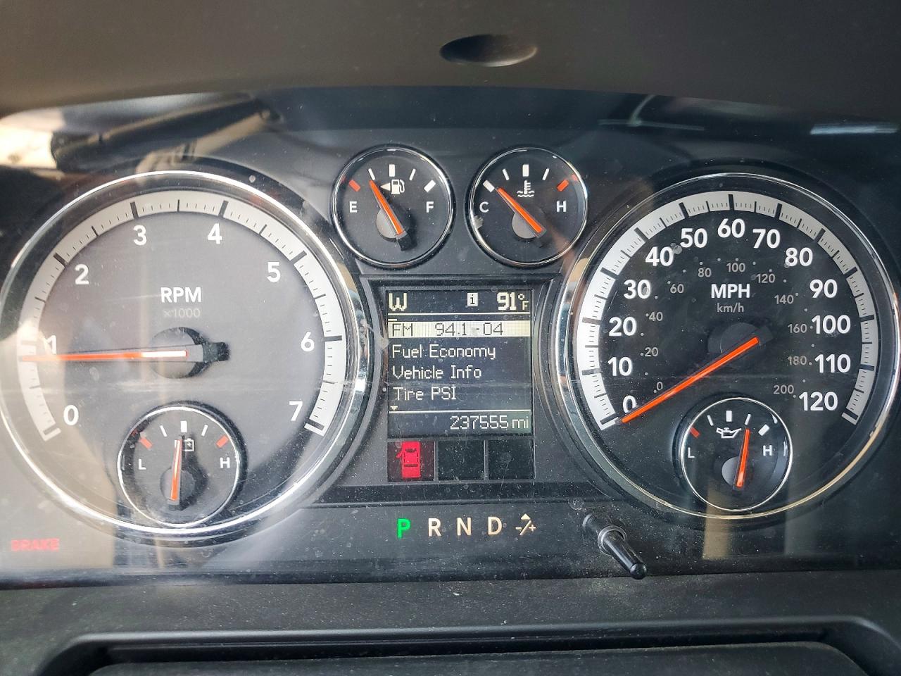 1D7RV1GT3AS207301 · 2010 DODGE RAM 1500 · 9/12