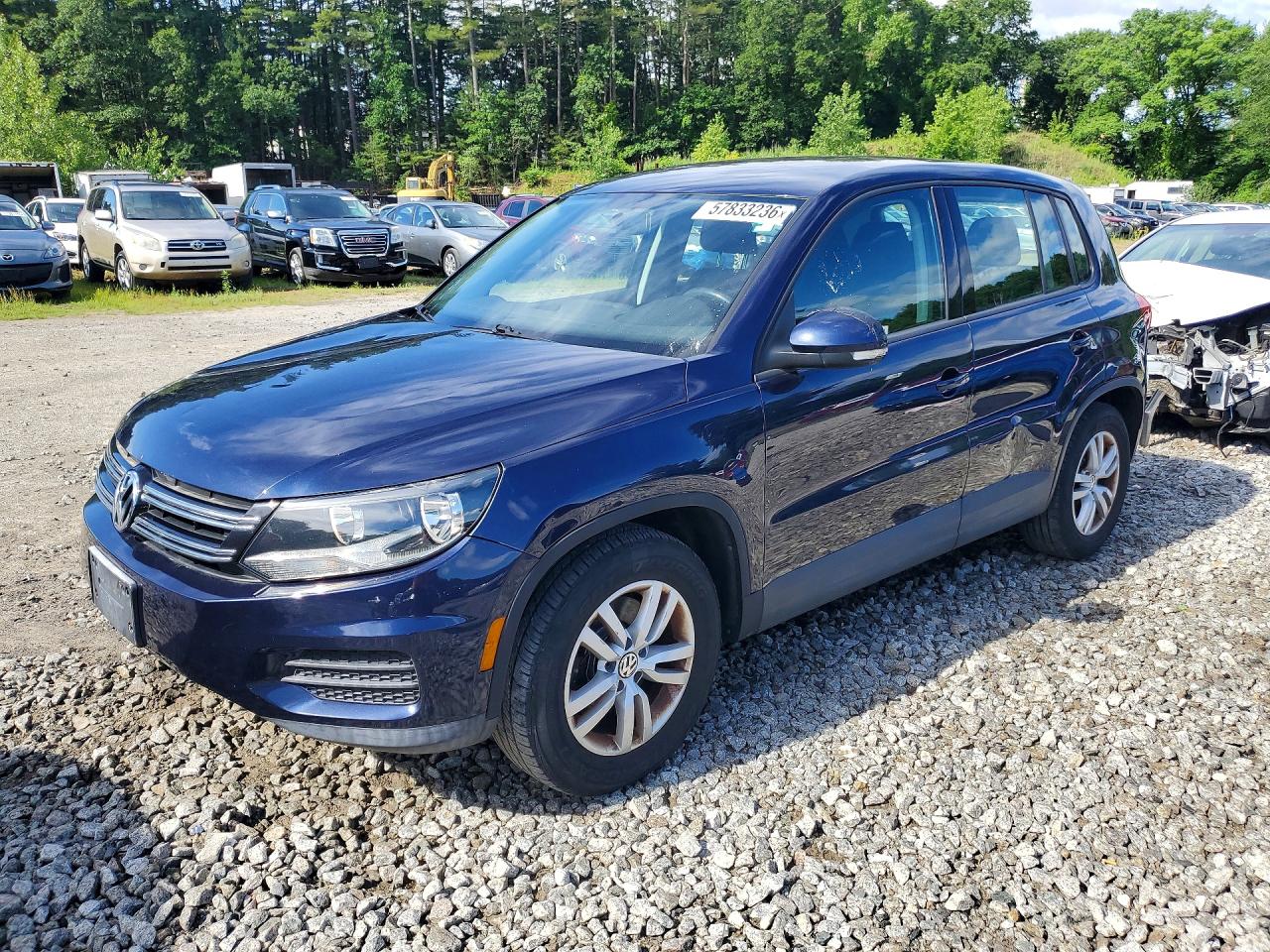 WVGBV3AX2DW072226 · 2013 VOLKSWAGEN TIGUAN