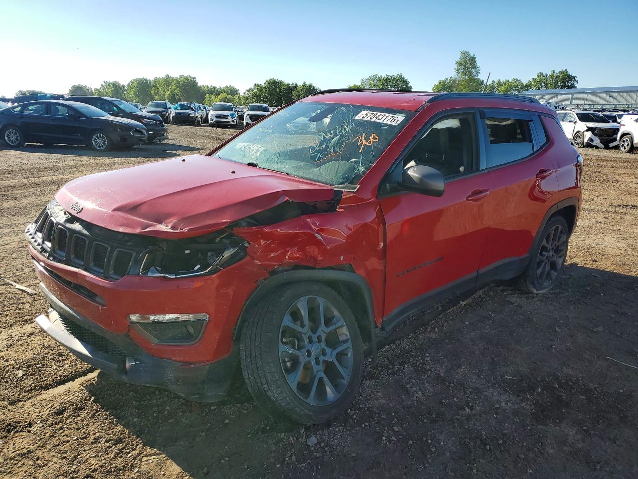 3C4NJDEB7MT567044 · 2021 JEEP COMPASS