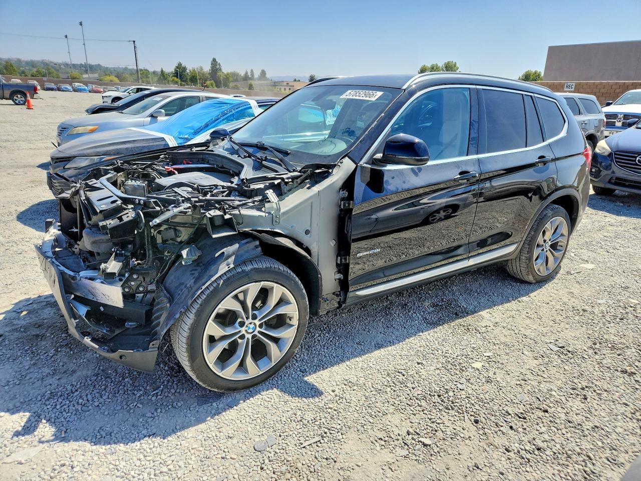 5UXWZ7C55H0T44482 · 2017 BMW X3