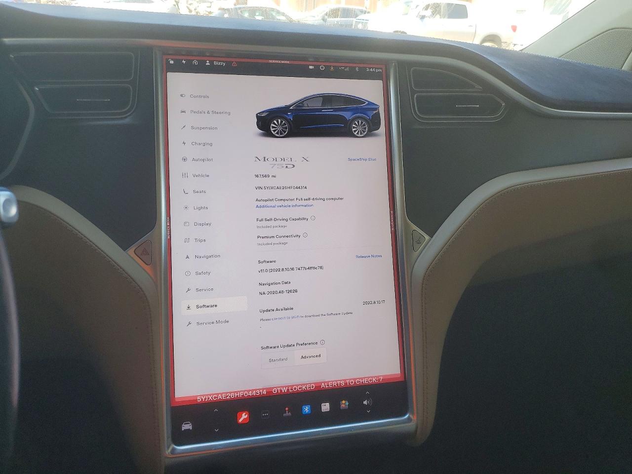 5YJXCAE26HF044314 · 2017 TESLA MODEL X · 9/12