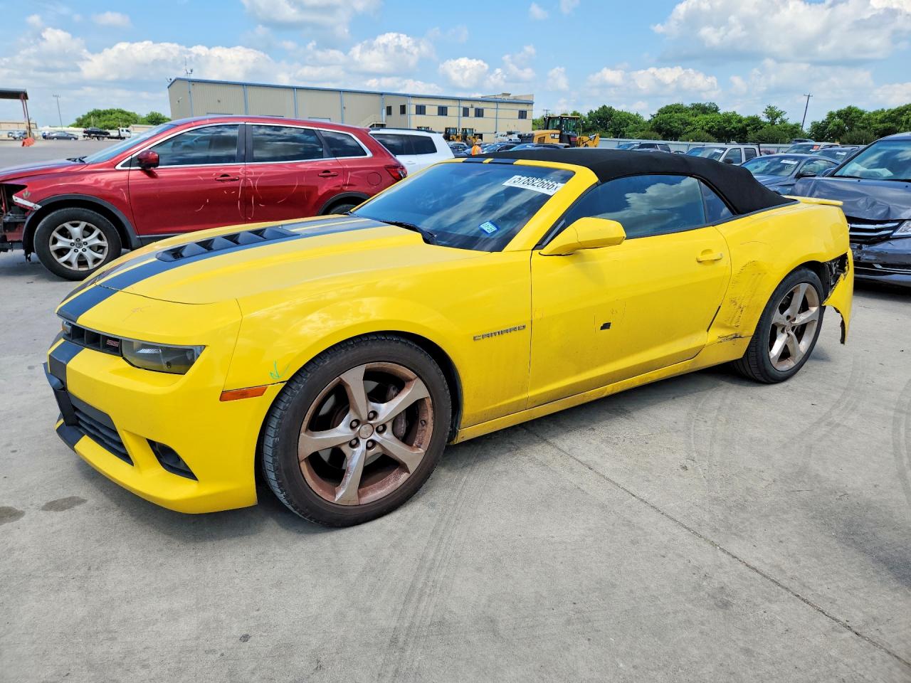 2G1FK3DJ8E9295069 · 2014 CHEVROLET CAMARO