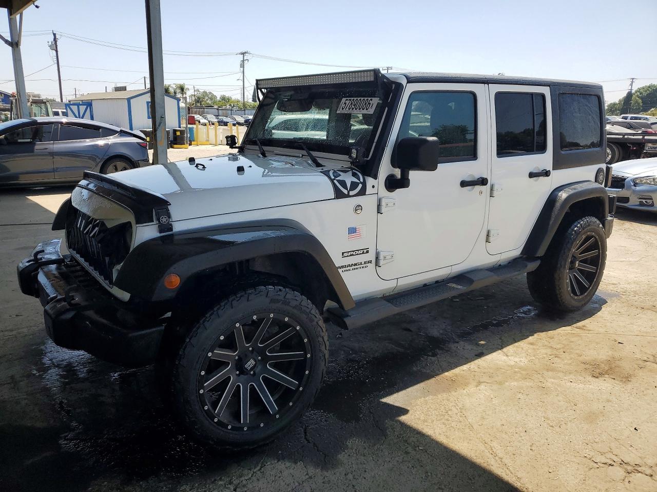 1C4BJWDG2EL251186 · 2014 JEEP WRANGLER UNLIMITED