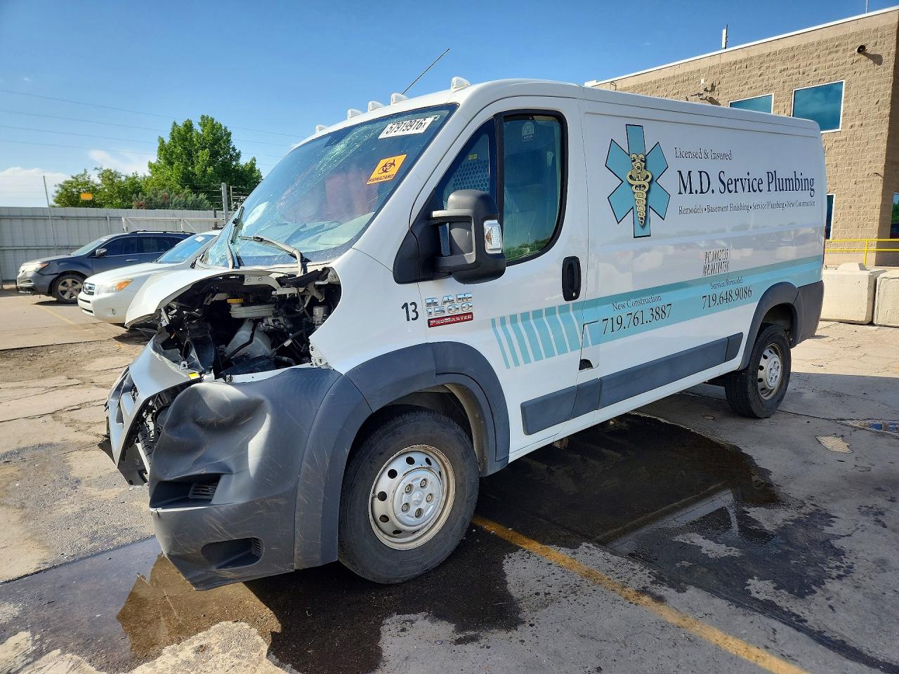 3C6TRVAG1HE536073 · 2017 RAM PROMASTER 1500