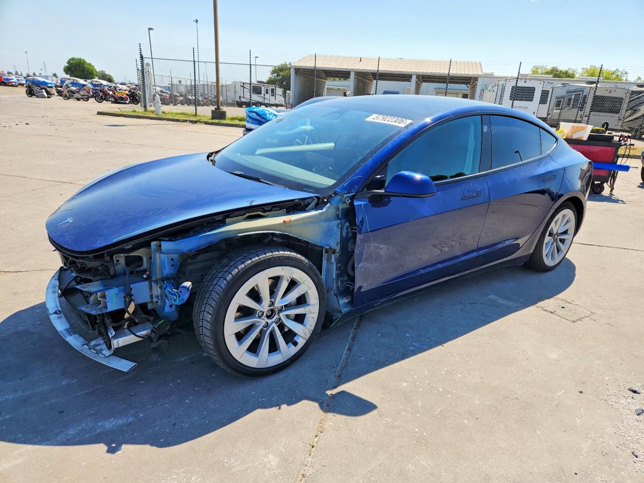 5YJ3E1EB0NF106357 · 2022 TESLA MODEL 3
