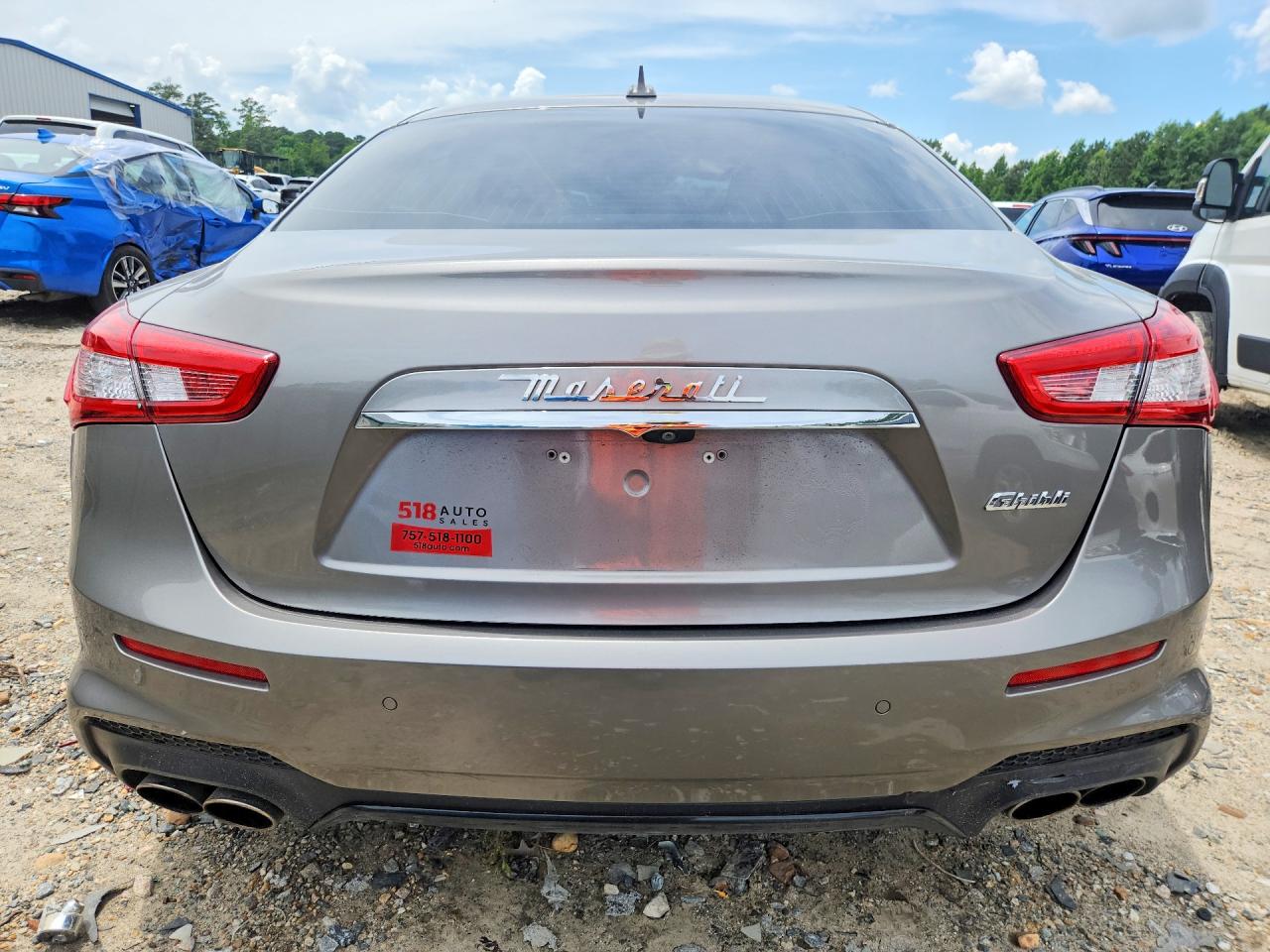 ZAM57XSS4J1304934 · 2018 MASERATI GHIBLI · 6/12
