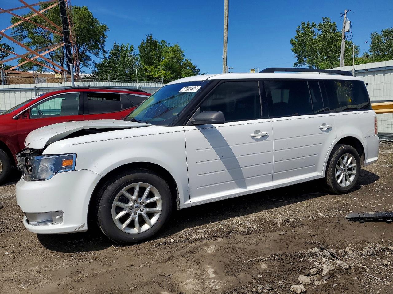 2FMGK5B88KBA33933 · 2019 FORD FLEX