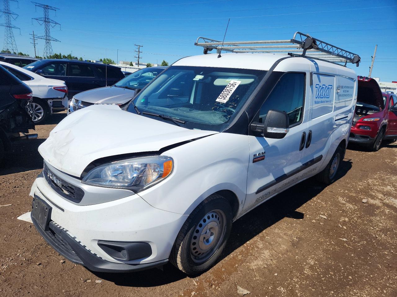 ZFBHRFAB2N6W92409 · 2022 RAM PROMASTER CITY
