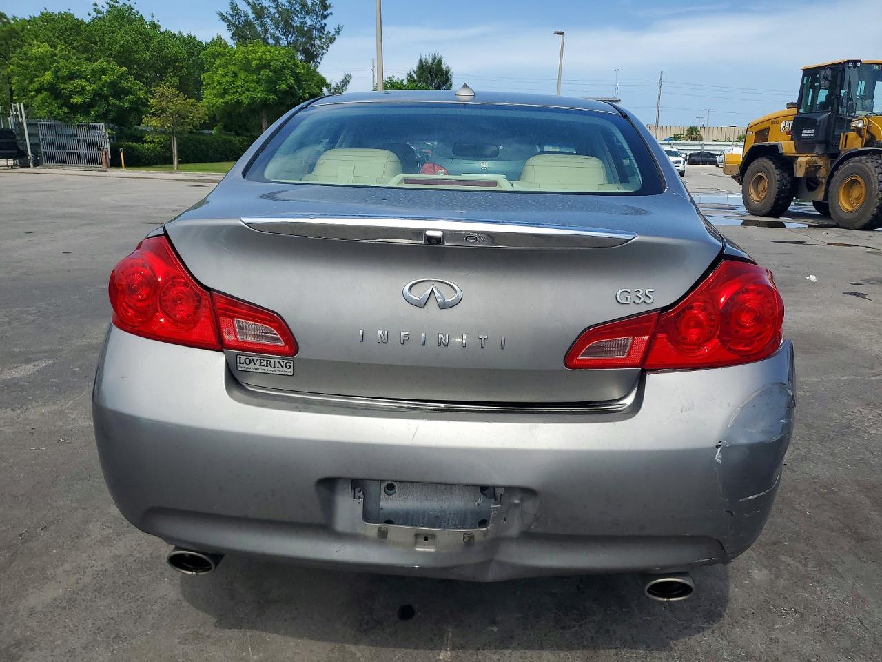 JNKBV61EX8M207392 · 2008 INFINITI G35 · 6/12