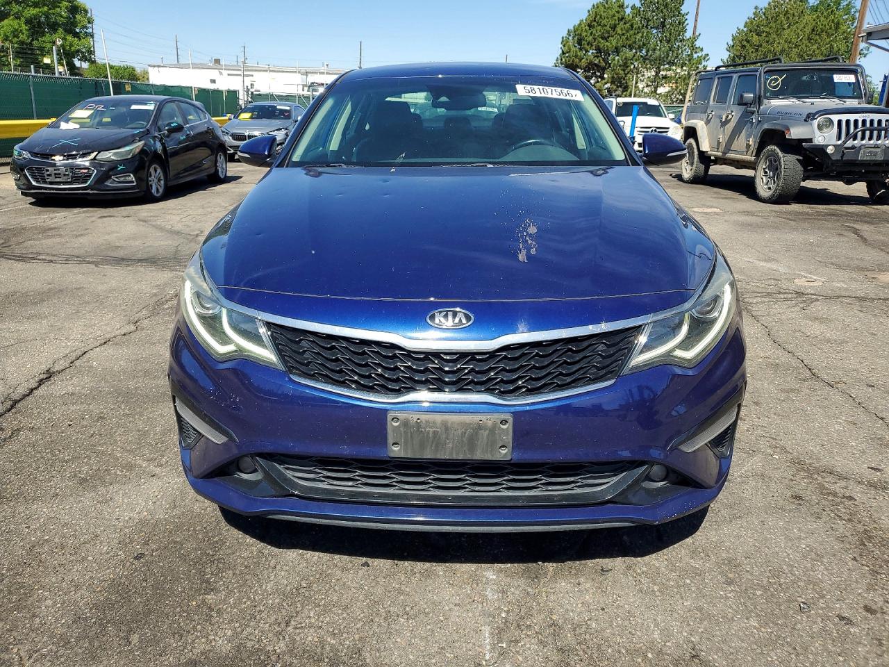 5XXGT4L36KG319276 · 2019 KIA OPTIMA · 5/12