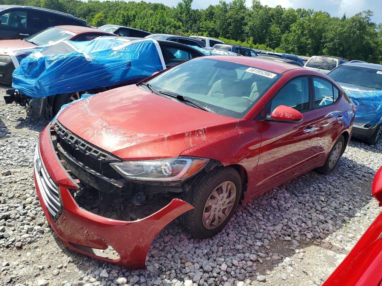 KMHD74LFXHU077611 · 2017 HYUNDAI ELANTRA