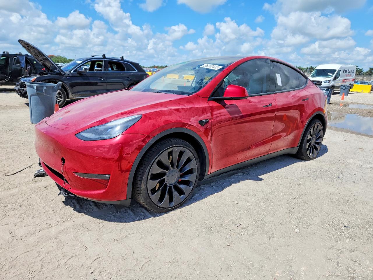 7SAYGDEF8NF381160 · 2022 TESLA MODEL Y
