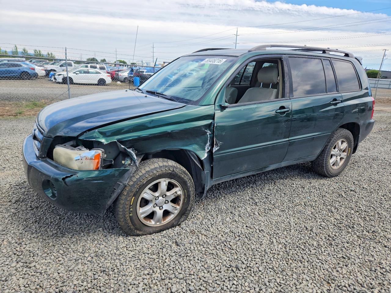 JTEHD21AX30021643 · 2003 TOYOTA HIGHLANDER