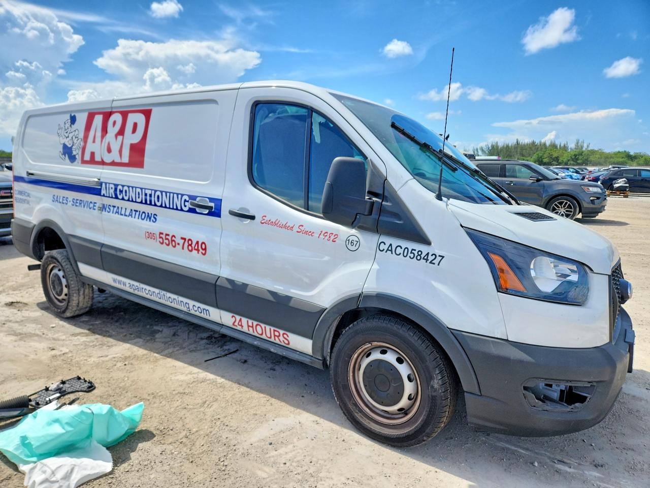 1FTBR1Y88SKB26404 · 2025 FORD TRANSIT · 4/14