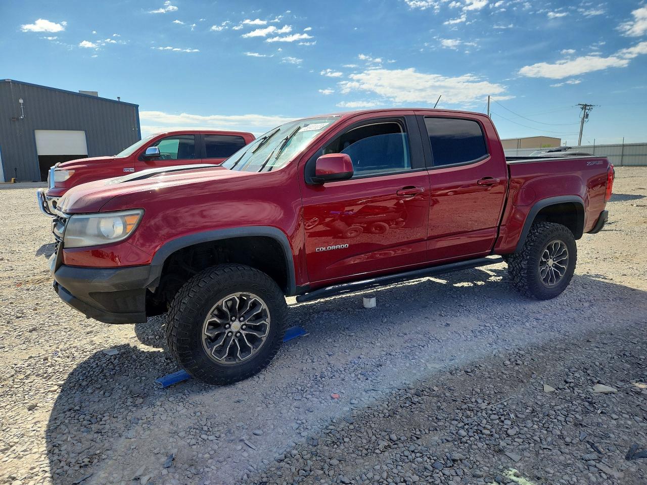 1GCGTEEN8H1319739 · 2017 CHEVROLET COLORADO
