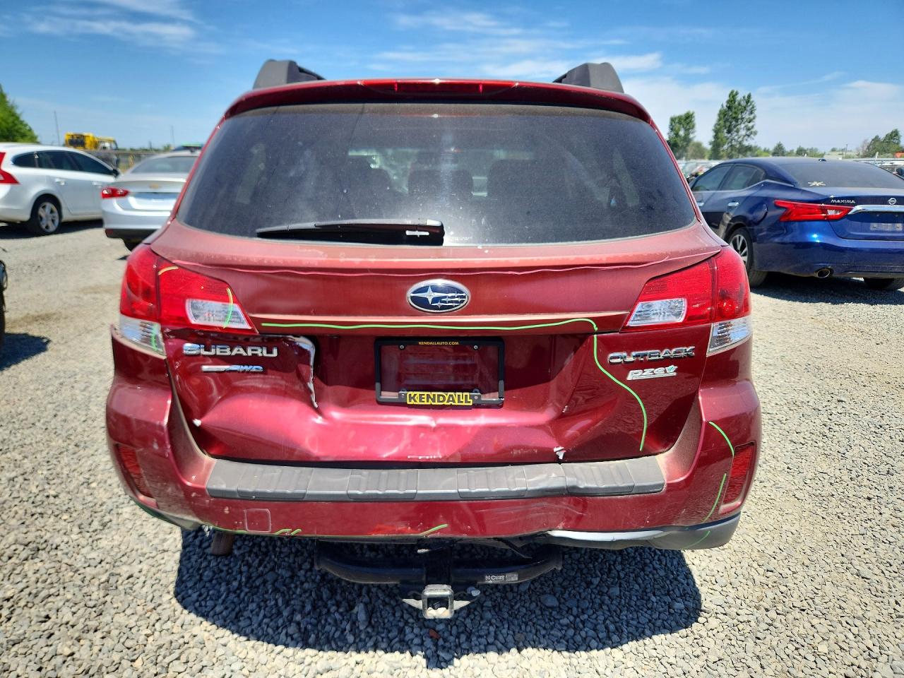 4S4BRBGC5B3416892 · 2011 SUBARU OUTBACK · 6/13