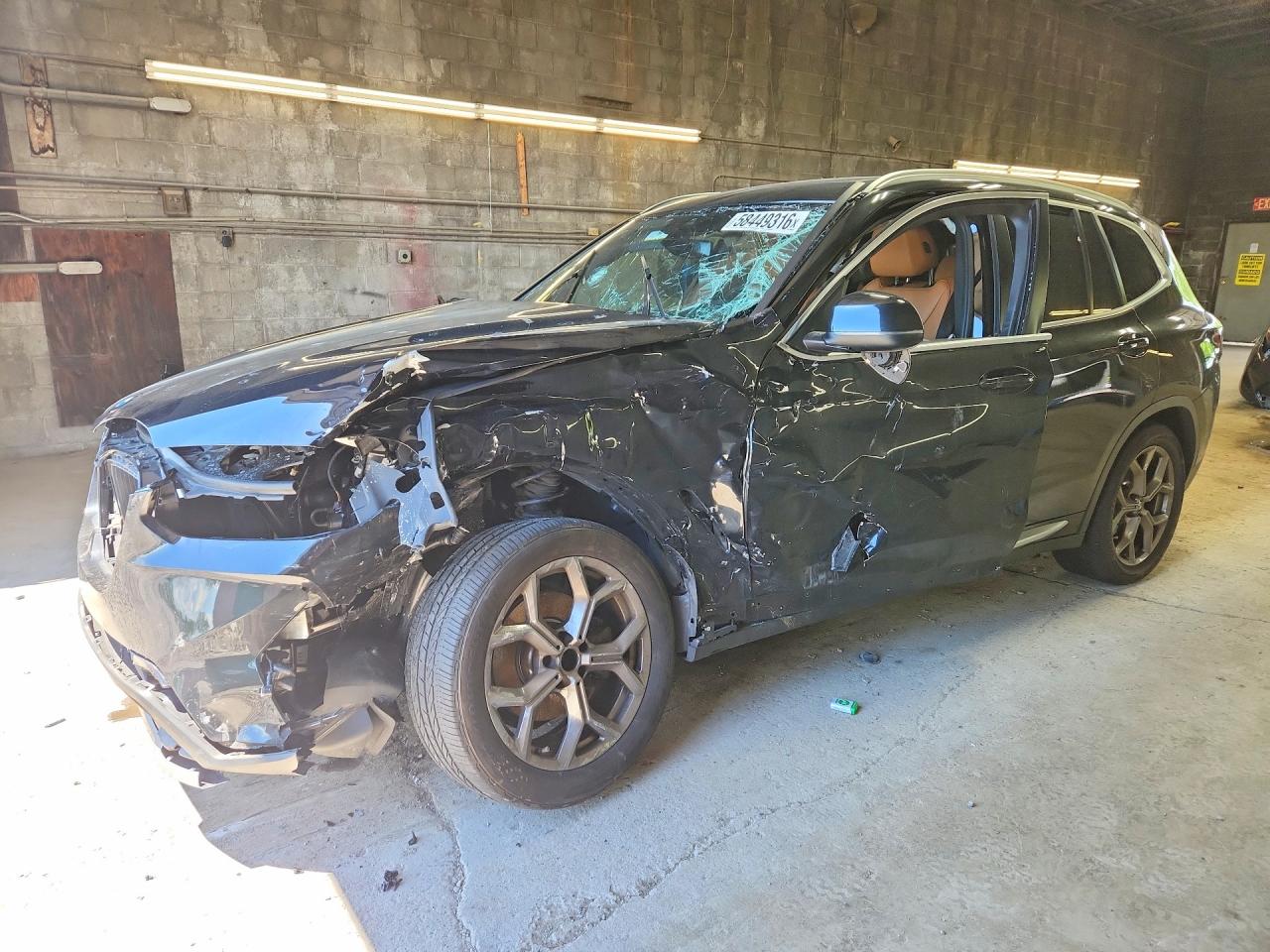 5UX53DP07N9M15568 · 2022 BMW X3