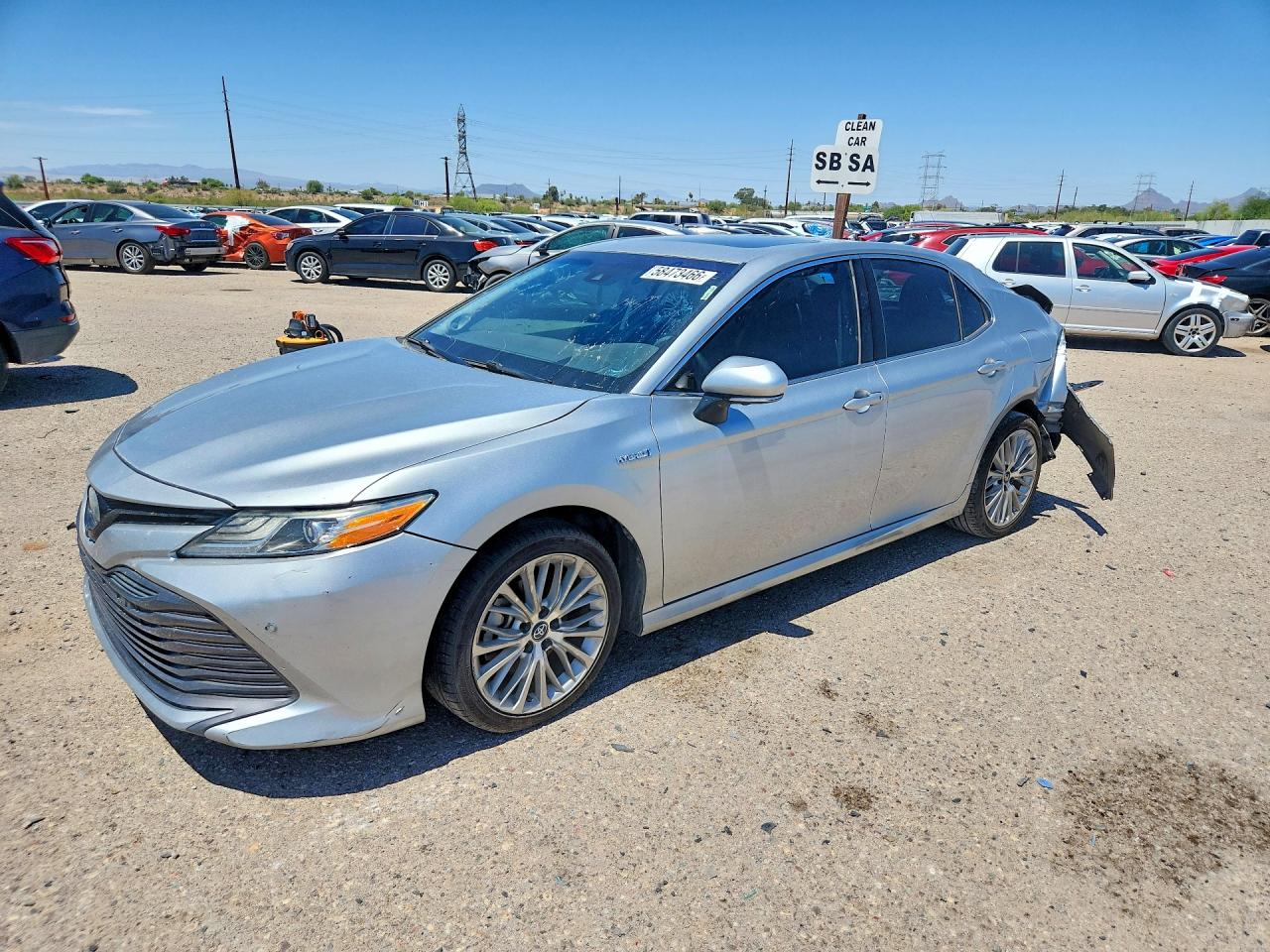 4T1B21HK4JU008851 · 2018 TOYOTA CAMRY HYBRID