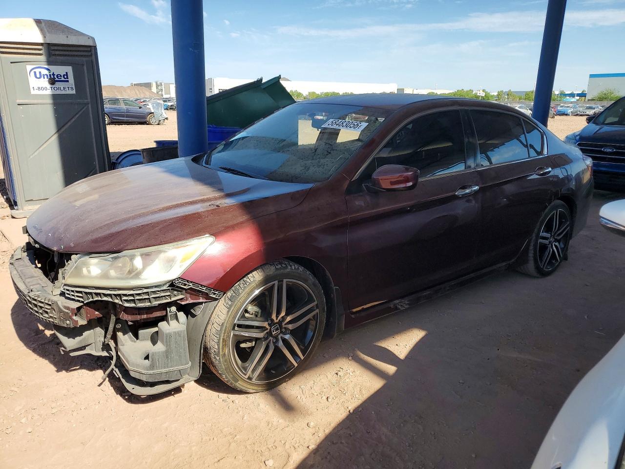 1HGCR2F51GA229780 · 2016 HONDA ACCORD