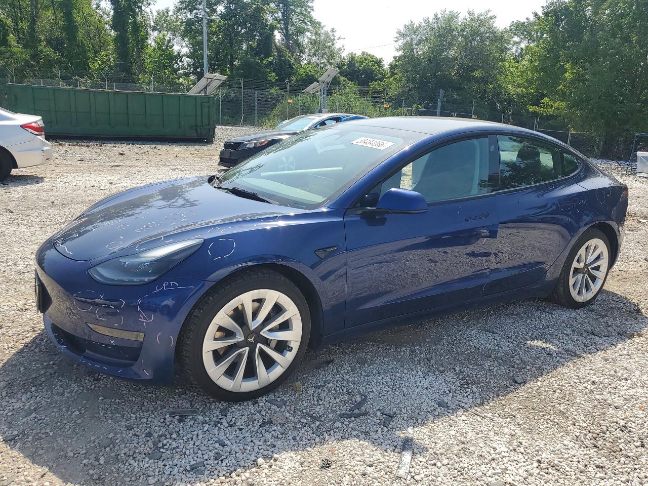 5YJ3E1EA3NF190231 · 2022 TESLA MODEL 3