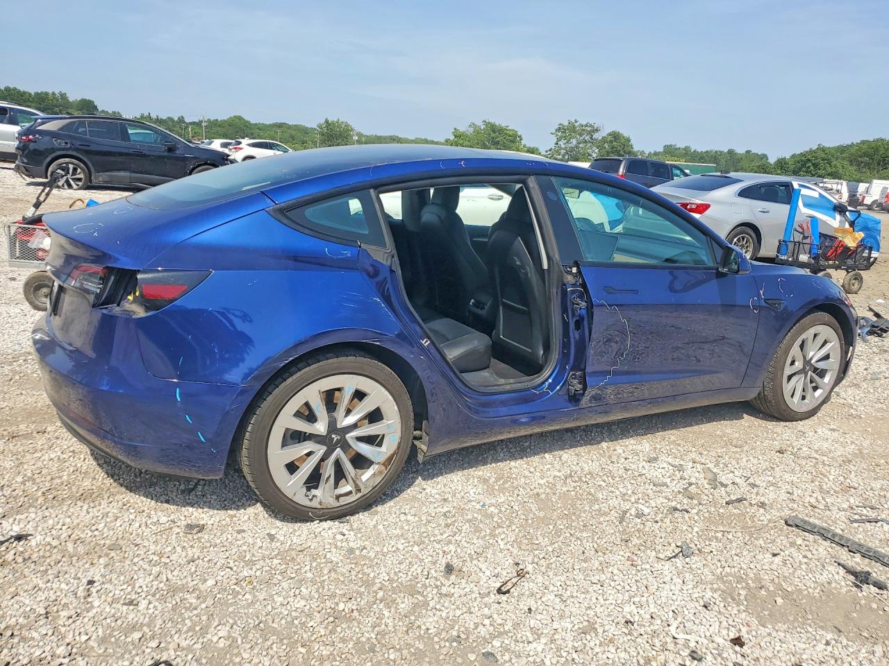 5YJ3E1EA3NF190231 · 2022 TESLA MODEL 3 · 3/12